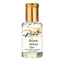 THE RUPAWAT Perfumery House Hind Attar Natural & Alcohol Free Attar - 12 ml-17