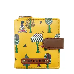 Funk For Hire Women Graphic Printed Two Fold Wallet image 2