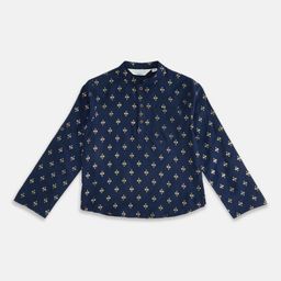 indus route by Pantaloons Boys Ethnic Motifs Printed Kurta-image-96