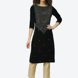 Biba Geometric Printed Kurta-image-24