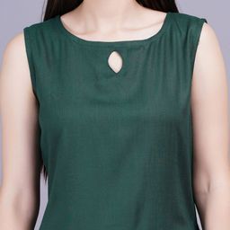 KALINI Women Regular Thread Work Kurta with Trousers & With Dupatta image 5