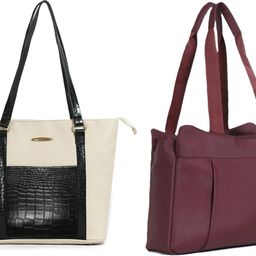 reprox Women White, Maroon Messenger Bag-picture-8