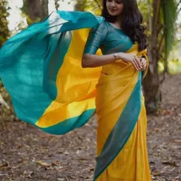 DIVASTRI Ethnic Motifs Zari Kanjeevaram Saree-image-68