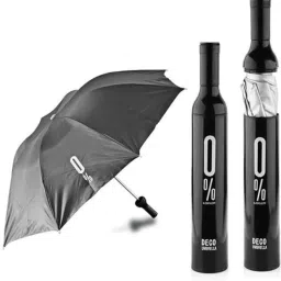 Mini Wine Bottle Umbrella Portable Folding UV Proof Compact Lightweight Umbrella-image-64