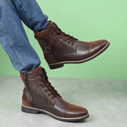 Brown Casual Boots For Men Boots For Men-image-77