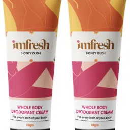 Long Lasting Whole Body Fragrance to Prevent Odour | Honey Oudh Deodorant Cream - For Women-image-6