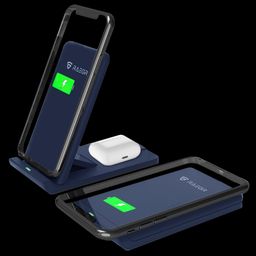 RAEGR Arc 1100 10W Wireless Charger for iOS and Android (Qi Certified, Over Voltage Protection, Navy)-72