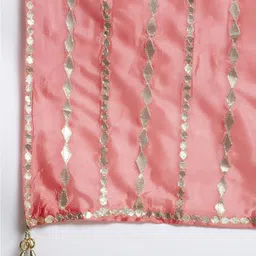 Clora Creation Geometric Gotta Patti Embroidered Dupatta image 2