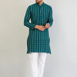 Armaan Ethnic Men Ethnic Motifs Kurta with Pyjamas-image-95