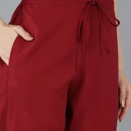 KALINI Ethnic Motifs Embroidered Regular Sequinned Kurta with Trousers & With Dupatta image 2