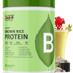 Plant Brown Rice Protein 500 gm (1.1 lbs) Unflavored Plant-Based Protein-image-64