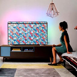 wellhome decor Furnishing 24 inch LED/LCD TV,Computer Monitor Cover for 24 inch 24 inch Samsung led tv cover- WDF_24_P09_PR448-14
