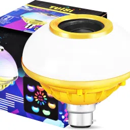 spark world BLUETOOTH SPEAKER BULB WITH MULTICOLOR LIGHT AND REMOTE CONTROL Smart Bulb-27