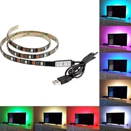 xergy 20 LEDs 1 m Multicolor Color Changing, Flickering Strip Rice Lights image 3
