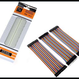 A-Breadboard(MB102)+120 Pieces Jumper Wires 20cm (M-M,M-F,F-F) (40+40_40) Electronic Components Electronic Hobby Kit-image-45