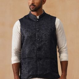 Woven Men Waistcoat-image-24