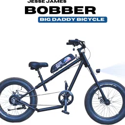 Electric Bobber Bicycle | Rider Height 4.4 - 5.10ft | Double Crown Fork 20 inches Single Speed Lithium-ion (Li-ion) Electric Cycle-image-40
