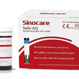 Sinocare SAFE AQ 2X25 50 Glucometer Strips-22