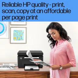 HP LaserJet Pro MFP M126a Printer Multi-function Monochrome Laser Printer with Voice Activated Printing Google Assistant image 4