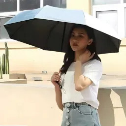 3 Fold Manual Open Close UV/UF Umbrella for Sun/Rain Protection 1.2 Chata Umbrella-image-51