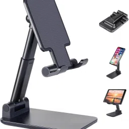 WHISTLE9 Mini Phone Holder Stand with 360° Compatible with Ios Device/Android/Camera ,Prefect for Live Streaming YouTube Single Gimbal for Mobile image 2