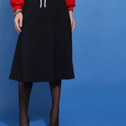 BAESD A-Line Midi Skirt-picture-12