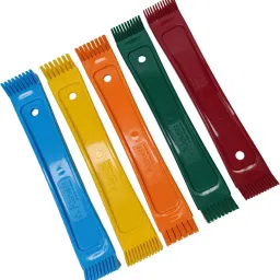 AC Coil Cleaner & Straightening Finn Comb Set (5pcs) for HVAC Maintenance Handle Scratch Brush-16