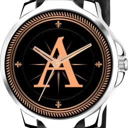 prathsy Analog Watch - For Men ALPHA-A-3K-SIL-BK-CDBLK-2 image 2