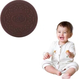 Round Baby Teether – Food-Grade Silicone Teething Toy, Gentle on Gum Teether-27