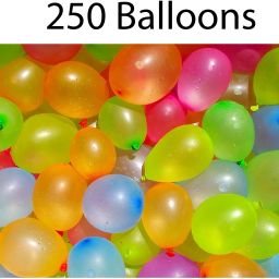 Solid 250 Water balloons For Kids | Balloons For Holi festival | Non Toxic Balloon Balloon-25