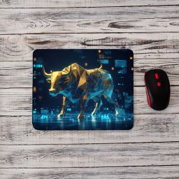 FiftyOne Hub Bull Trader MousePad for Trading Mousepad image 5
