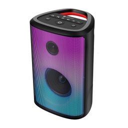 Black Portronics Dash 8 portable party speaker with 60w hd sound-image-50