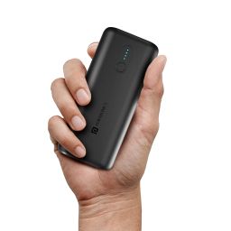 Black Portronics PowerPod 10K 10000mah Smallest Power Bank-0