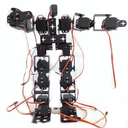 Full Set of 17DOF Biped Robot Educational Robotic Kit+(17pcs) MG995+Servo Horn image 1