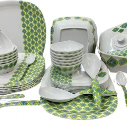 Pack of 40 Melamin Pack of 40 Melamine CLASSIC premium quality Dinner Set Dinner Set-image-14