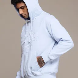 Men Full Sleeve Self Design Hooded Sweatshirt-picture-33