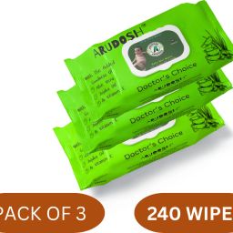 Baby Wet Wipes 80 Towels | 99% Water | Aloe Vera & Vitamin E | Soft & Safe-image-43