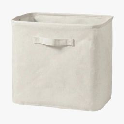 muji Polyester Linen Rectangle Large Soft Box image 1