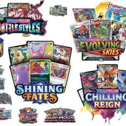 Pokemon Cards Basic Ex Gx Booster Cards Mix Edition Cards (10 Pack)-image-18