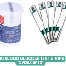 MEDICON DIABASCAN Glucose Test Strips (Pack of 50 x 2) 100 Glucometer Strips-18