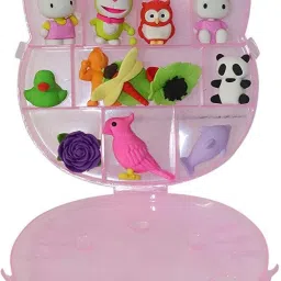 Cute Cartoon Character Styling Eraser Box-11
