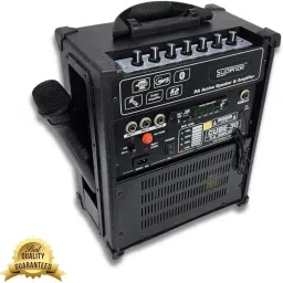 ™C-30 Professional Guitar Amplifier, Portable Cube Amplifier with UHF Cordless Mic ,Karaoke,40 Watts RMS,Bluetooth Indoor, Outdoor PA System-5