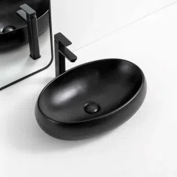 BIG SIZE DESIGNER PREMIUM TABLE TOP COUNTER TOP WASH BASIN 24x16x5 Backline Matt Table Top Basin-image-10