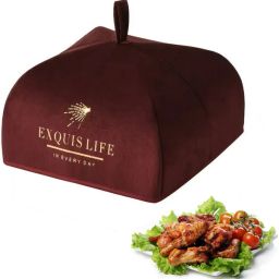 Umbrella Food Lid Cover Insulated Collapsible Tent For Kitchen/Velvet/Reusable 15.7 inch Lid-image-33