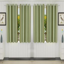 153 cm (5 ft) Polyester Semi Transparent Window Curtain (Pack Of 4)-image-25