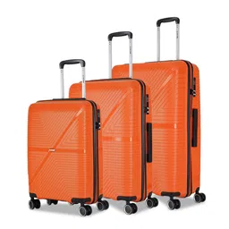 Stony Brook by Nasher Miles Axis Set Of 3 Hard-Sided Lightweight Trolley Suitcases-image-86