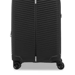 Samsonite Black Solid Hard-Sided Cabin Trolley Suitcase-34