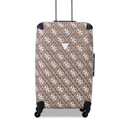 GUESS Printed Soft Sided Medium Tolley Suitcase-14