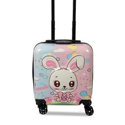 Polo Class Trendy Kids Printed Hard-Sided Trolley Bag-image-45