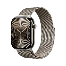 Apple Watch Series 10 GPS+Cellular with Milanese Loop - S/M (46mm Retina LTPO3 OLED Display, Natural Titanium Case)-picture-43